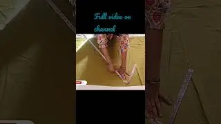 narrow salwar cutting in easy way #cuttingideas#salwar #suitlover