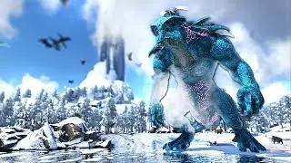 Battling the Enormous Ice Colossus! Evolving Lris! | ARK Primal Fear/Prometheus #84