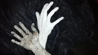 Paper Mache Hand! Easy Tutorial