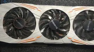 Как поменять термопасту на видеокарте GIGABYTE  1080 ti gaming oc