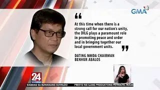 Dating MMDA Chairman Benhur Abalos, Nagpasalamat kay Presumptive President... | 24 Oras Weekend