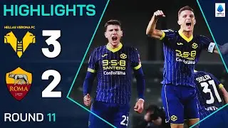 VERONA-ROMA 3-2 | HIGHLIGHTS | 11ª GIORNATA | SERIE A ENILIVE 2024/25