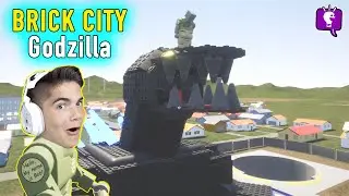 Godzilla in Brick City on HobbyFamilyTV