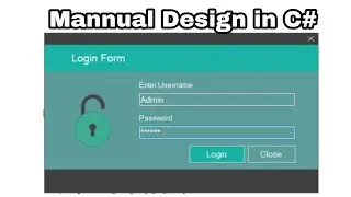 How to Create Material Design without using Material Design Controls in C# VS 2012