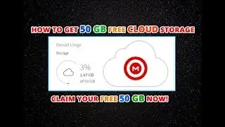 How to get 50 GB free cloud storage