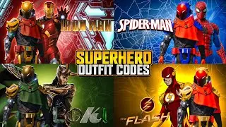 OMG 😱 | All Super Heroes Outfits Colour Codes | Iron-Men, Spider-Men, CaptionAmerica, TheFlash, Etc