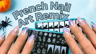 Frightfully Elegant: Spooky French Nail Designs You’ll Love ✨🦇 | 1-Minute Maniology