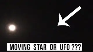 Was that Moving Star or UFO or Satelite ??? 😲😲😲