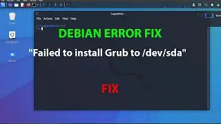 LINUX ERROR FIX:Failed to install Grub to /dev/sda