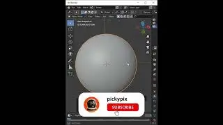 Make Perfect Rounded Ball in Blender #shorts