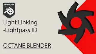 Octane Blender light linking - lightpass id