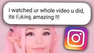 Belle Delphine DM'd Me (and could be banned from patreon)