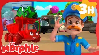 Morphle the Big Red Truck Takes the Tractor🛻🚜| Cartoons for Kids | Mila and Morphle