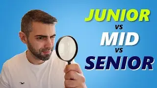 What's the difference between Junior Mid Senior developer