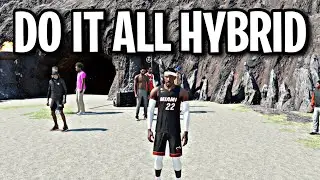 BEST HYBRID DEFENDER BUILD NBA 2K23 NEXT GEN IS MY NEW FAVORITE BUILD(PARK GAMEPLAY WITH THE HYBRID)