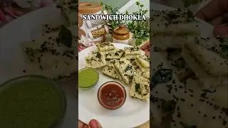 Soft & Spongy Sandwich Dhokla-Party Snack Special!