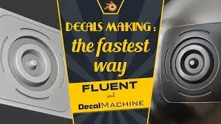 Decals making : the fastest way - Blender tutorial