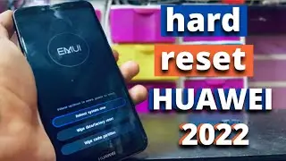 Hard Reset Huawei Y7 2018 & Remove Screen Lock