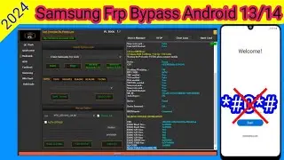 No- MTP / Adb Samsung Frp Bypass Tool 2024 | All Samsung Frp Unlock Android 12,13,14 Adb Enable Fail