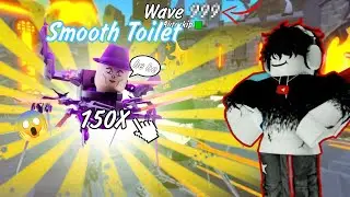 150 Smooth Toilet VS Endless Mode! Toilet Tower Defence 😱