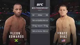 Gameplay UFC 4 | DIAZ VS EDWARDS