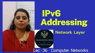 Lec36-IPv6 Addressing |Computer Networks