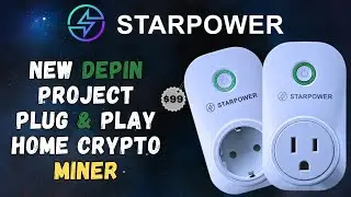 Crypto Mining Made Easy: Starpower $99 STARPLUG Device for Your Home!