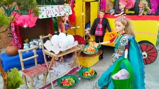 Barbie Routine in Indian Village|Radha Ki Kahani Epi-32|Barbie story|Barbie barbie|barbie ki kahani