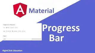 Angular Material Progress Bar | Angular Material Tutorial 22