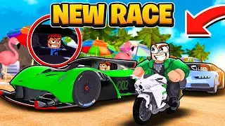 NEW SANDY SHORES RACE, MOTORCYCLES, AND MORE IN ROBLOX DRIVING EMPIRE!