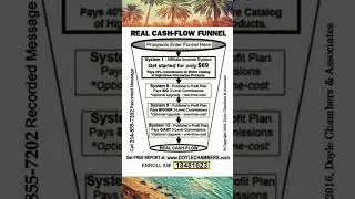 Doyle Chambers Real Cash Flow Funnel Affiliate System| Make Money Fast Online From Home 2025