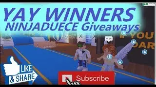 More WINNERS During Daily Giveaways NINJADUECE