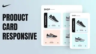 Product Card Ui Design Responsive | HTML & CSS