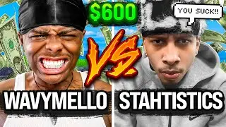 Wavy Mello goes Against Stahtistics in $600 Wager... Things Got TOXIC!!! (NBA 2K24)