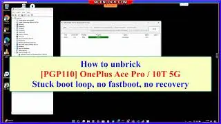 How to Unbrick OnePlus Ace Pro (PGP110)/OnePlus 10T 5G Stuck Boot Loop - Cant boot to system