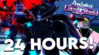 I Played New Halloween Anime Last Stand Update For 24 HOURS & Became The STRONGEST!