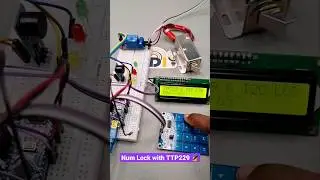 Say Goodbye to Keys: Creating a Touch-Activated Numpad Lock with TTP229 and Arduino! 😲😲