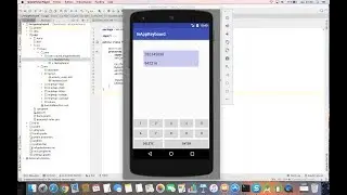 Learn to Create an In App Keyboard with Android Studio