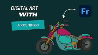 Digital Art Tips | Making Vector Illustration in Adobe Fresco using Digital Art Tools on iPad Pro!