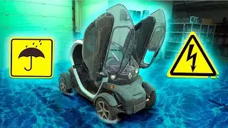 Мойка электрички! Renault Twizy! #ОТМЫЛИ