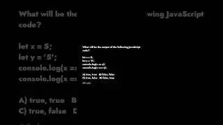 What will be the output of following JavaScript code? #code #coder #computerlanguage #edu