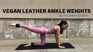 Limited Edition: Vegan Leather Ankle Weights!