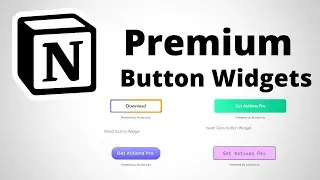 How to add a button widget  in Notion