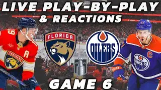 Florida Panthers vs Edmonton Oilers | Live Play-By-Play & Reactions