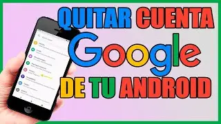 Como QUITAR CUENTA de GOOGLE en dispositivos ANDROID | 2023 | DESVINCULA tu cuenta de Google