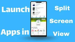 How to Create Shortcut to Launch Apps in Split Screen View