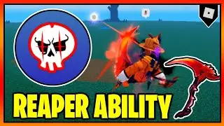 REAPER ABILITY and HALLOW'S EDGE SWORD Showcase in Blade Ball || Roblox