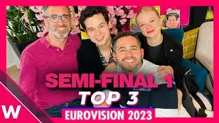 Eurovision 2023: Semi-Final 1 dress rehearsal Top 3 (REACTION)