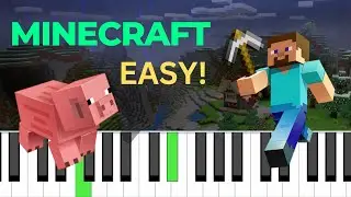 EASY! Sweden - Minecraft | Piano Tutorial | BEGINNER