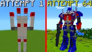 🦅 MINECRAFT, but AI controls what I BUILD...